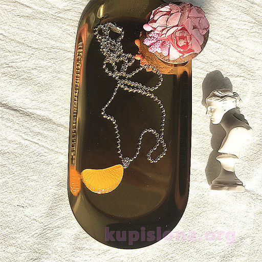 Подвеска на цепочке Мандаринка - Купи слона фото 3