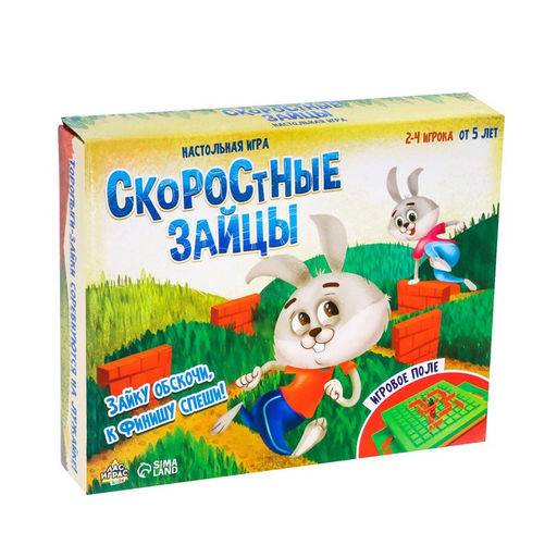 Настольная игра Скоростные зайцы - Лас играс kids фото 7
