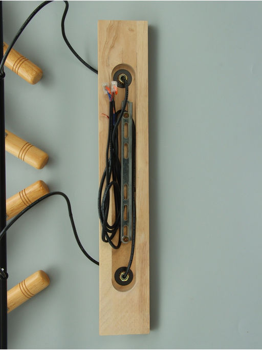 Светильник «Перс» 6×40 Вт Е27 черный/коричневый 100×26×100 см
