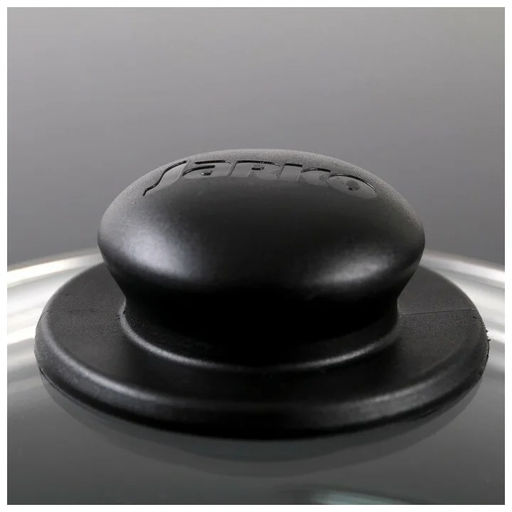 Крышка стекл. с мет.обод.с пароотводом д20 арт. KC-GTL20100/20110 БШК ОБКЛ