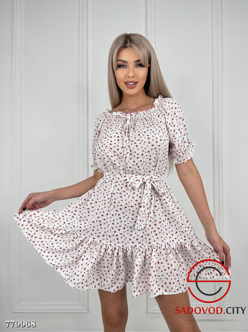 Платье летнее в цветочек - Bruno фото 2