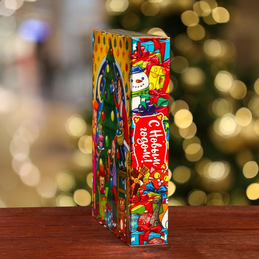 Цена за 5 шт. Подарочная коробка Новогодняя игротека+комплект игр внутри, 22,6 х 5,8 х 31,3 см - Simaland фото 11