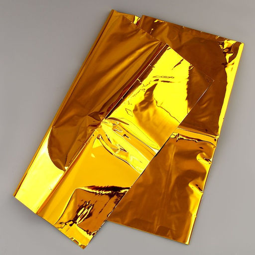 Набор бумажной посуды Золотой узор! Природа: 6 тарелок, 6 стаканов, скатерть - Simaland фото 5