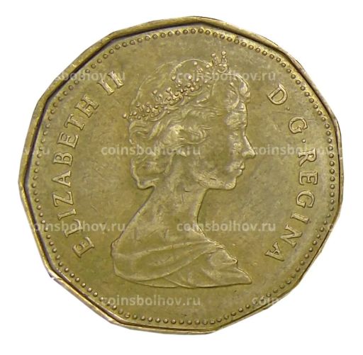 Монета 1 доллар 1989 года Канада