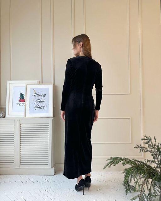 Платье AURA 3170-176 черный фото 3