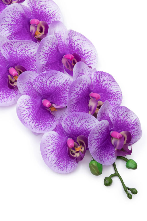 Веточка декоративная Орхидея 93 см (SF-8089) фиолетовый - Больше подарков фото 2