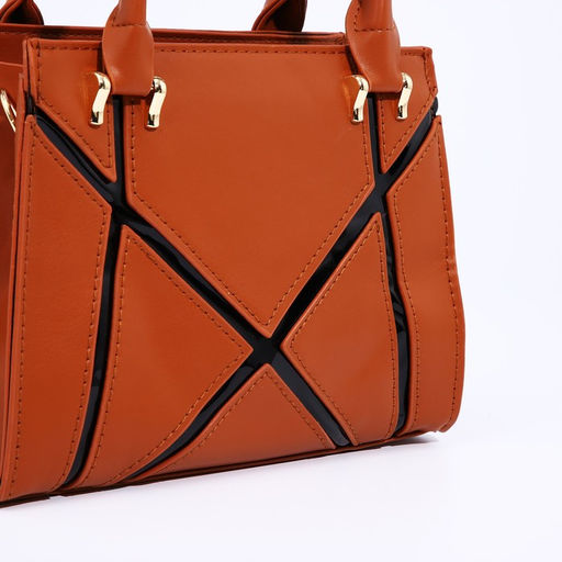 Сумка-тоут на молнии, цвет коричневый - Simaland фото 5