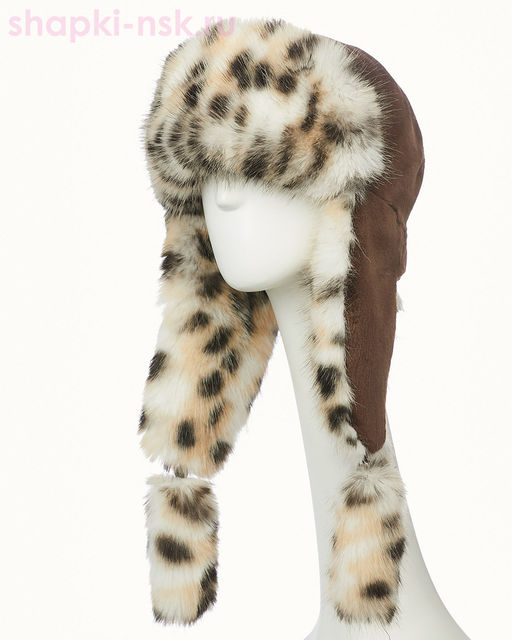 Норд кролик/рысь Ушанка женская (56-58)