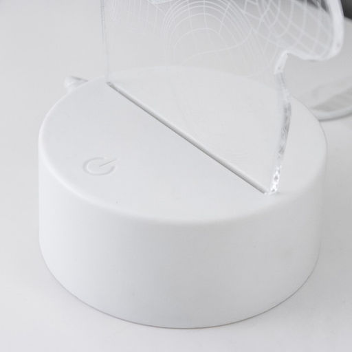 Светильник сенсорный Мишутка LED 7 цветов USB/от батареек белый