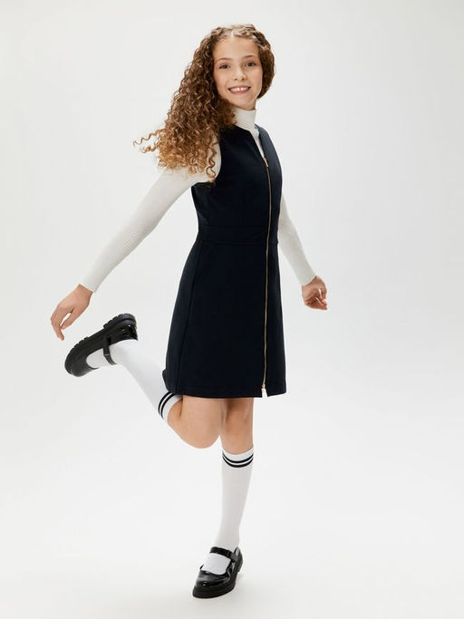 ACOOLA / Платье детское для девочек Monterey2 черный-синий  фото 2