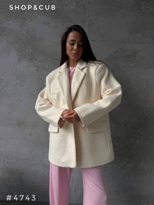 Пиджак в стиле oversize БУКЛЕ