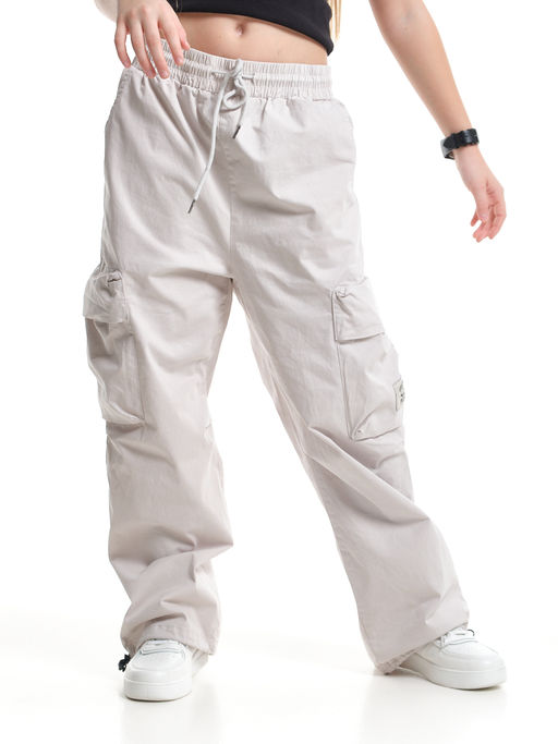 Брюки парашюты серые для подростков и детей 33-7492 св.серый - Mini maxi фото 11