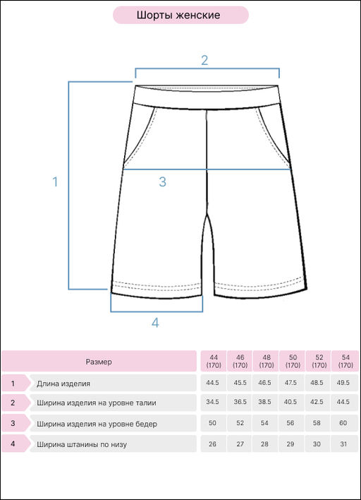 Шорты женские 1148 Lets go - Let's go фото 6