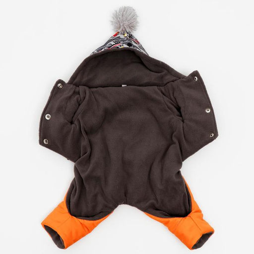 Комбинезон для животных Принт, флис, 3XL (ДС 36-38, ОШ 35-37, ОГ 48-52 см), микс - Simaland фото 7