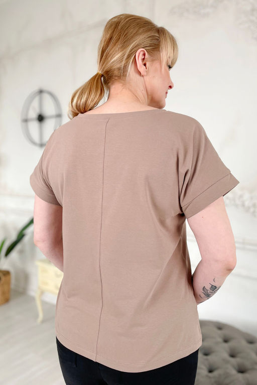 Футболка Rumoda 2195 капучино  фото 7