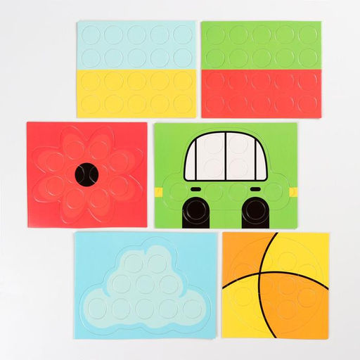 Развивающая игра по методике Сегена Мозаика для зайки - Лас играс фото 4