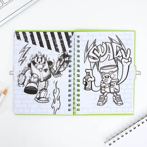 Анкета на замочке, в твердой обложке А6, 40 листов Для мальчиков - Artfox фото 7