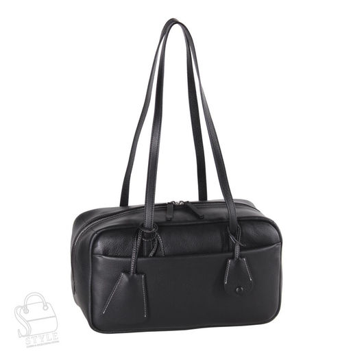 Сумка женская кожаная 3691VG black Vitelli Grassi  в Новосибирске