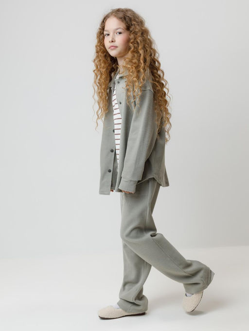 КР 400843/лесной туман к583 брюки для дев - Crockid фото 5