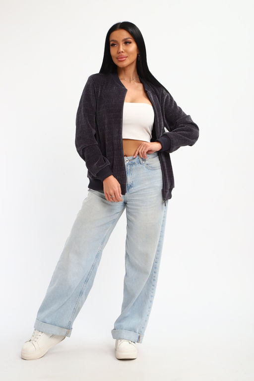 Бомбер на молнии 001