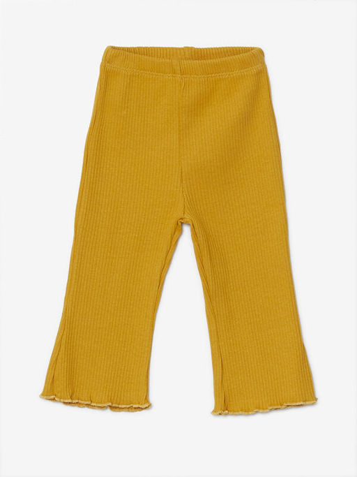 Beli Lastikli Basic K?z Bebek Pantolon