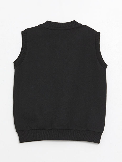 Bisiklet Yaka Fermuarl? Erkek Bebek Yelek - Waikiki фото 2