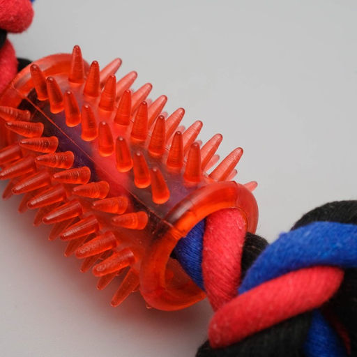 Игрушка тренировочная канатная Зубочистка, 65 г, микс цветов - Пижон фото 3