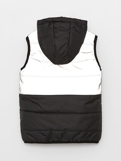 Kap??onlu Reflekt?r Detayl? Erkek ?ocuk ?i?me Yelek - Waikiki фото 3