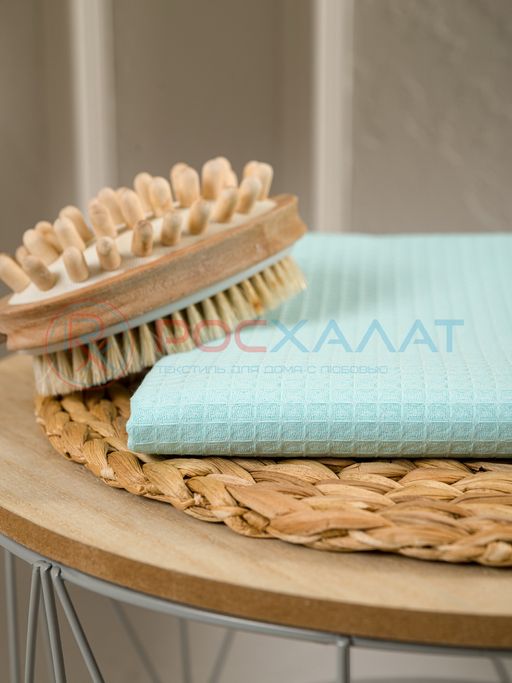 Однотонное вафельное полотенце ПВ-01 (19) 40х70