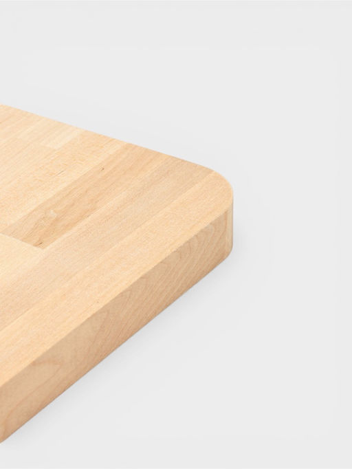 Доска разделочная «Профи», 60×30×2.8 см, дерево берёза, бежевая