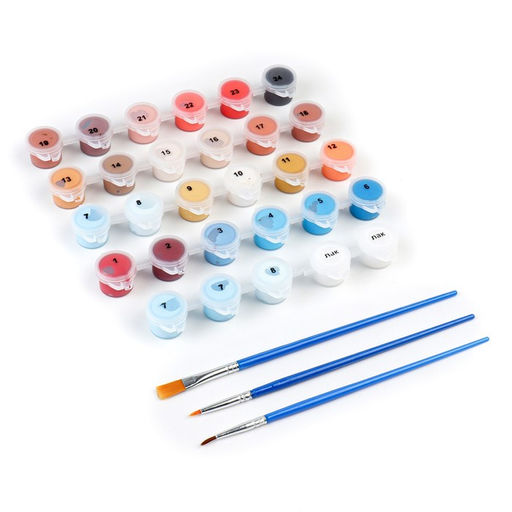 Картина по номерам на холсте с подрамником Карпы в воде 40 50 см - Школа талантов фото 4