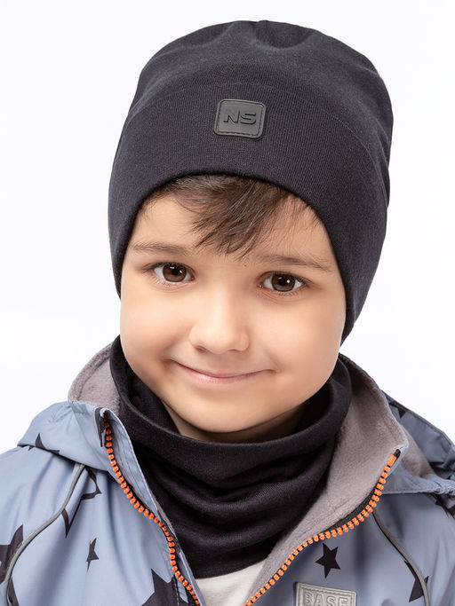 Комплект шапка и снуд 12л12725 неви - Nikastyle фото 6