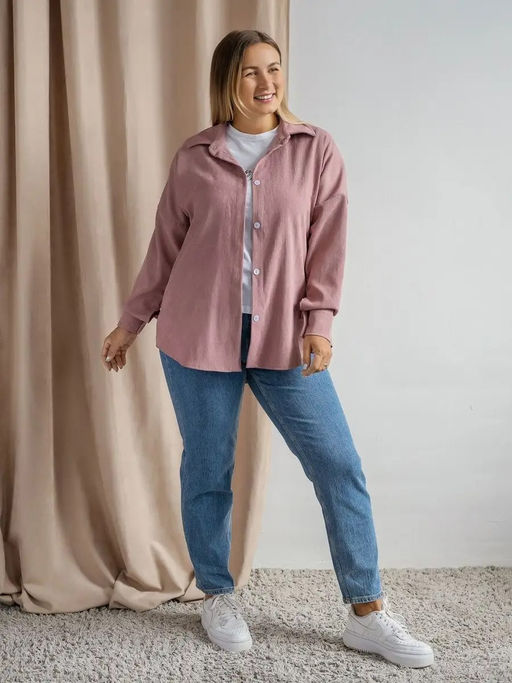 Рубашка женская вельвет РЖМ-01