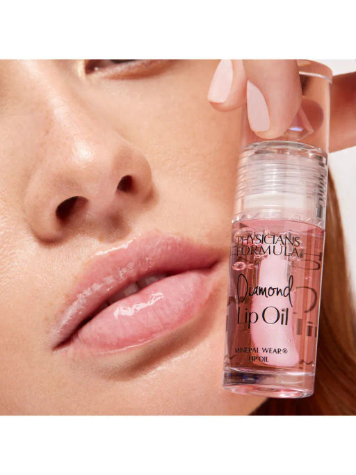Physicians Formula Масло для губ Mineral Wear Diamond Lip Oil, тон Розовый бриллиант/Pink Diamond, 4,6 мл фото 11