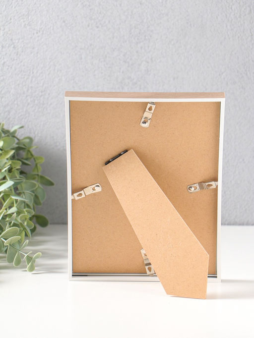 Фоторамка пластик 15х20 см "Современная классика" беж и белый 20,8х15,8х1,5 см