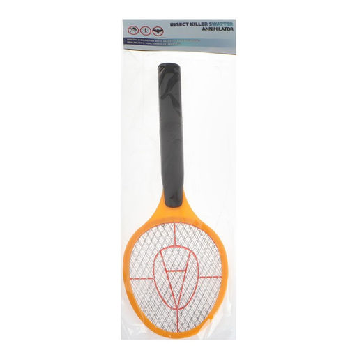 Мухобойка LRI-50, электрическая, 46×17 см, 2хAA (не в комплекте), красная