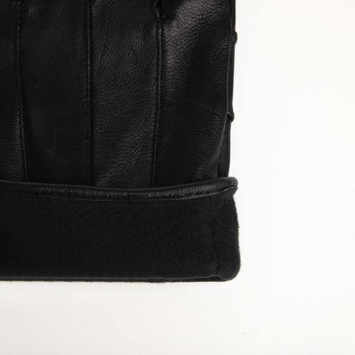 Перчатки женские, размер M, с утеплителем, чёрные