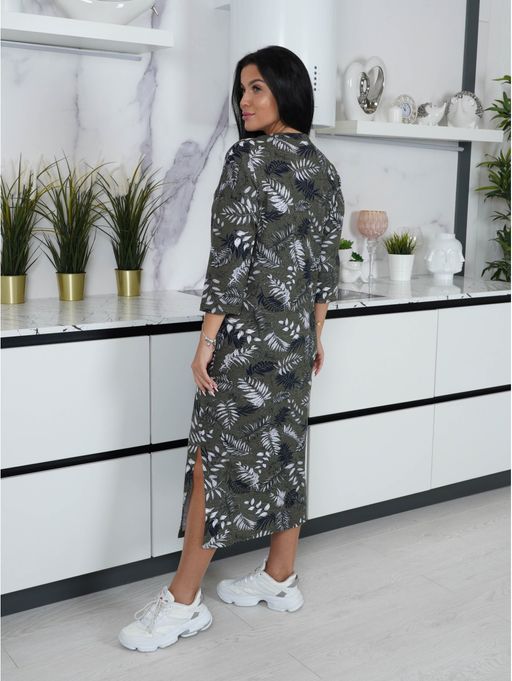 Фрида платье женское (кофе буквы) - Lovetex фото 6