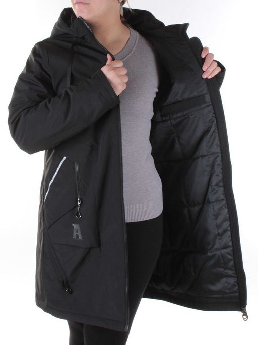 21-69 BLACK Куртка демисезонная женская AiKESDFRS - Fashion фото 7