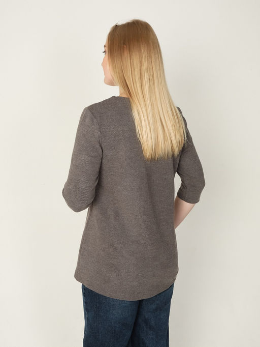 туника джемпер Мягкий, фактурный трикотаж - Lavelis фото 5