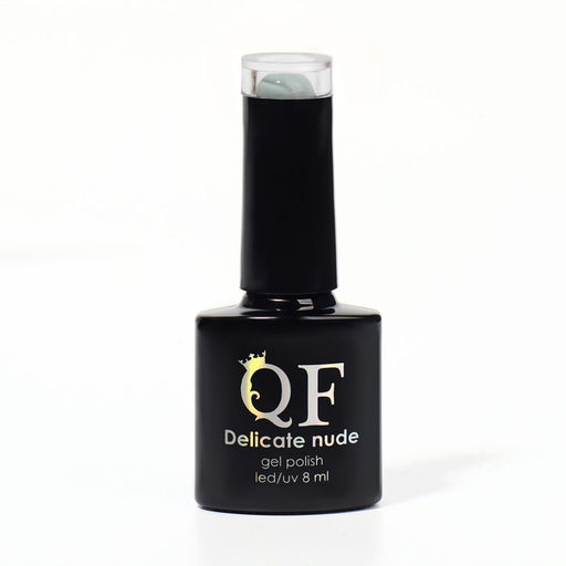 Гель лак для ногтей DELICATE NUDE, 3-х фазный, 8 мл, LED/UV, цвет серый (50) - Queen fair фото 7