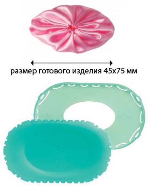 Приспособление для создания малого овального украшения Clover  фото 2