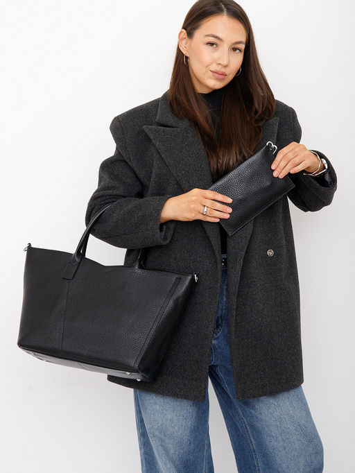 Сумка 1059C black Polina&Eiterou