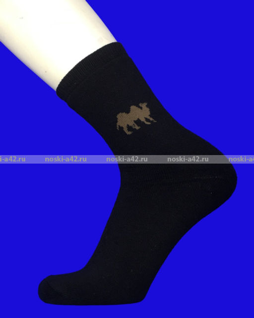 Цена за 3 пар. 3 ПАРЫ - Термоноски мужские ВЕРБЛЮЖЬЯ ШЕРСТЬ арт. 1880 ЧЕРНЫЕ 41-47 (фактически 41-44) - For you фото 2