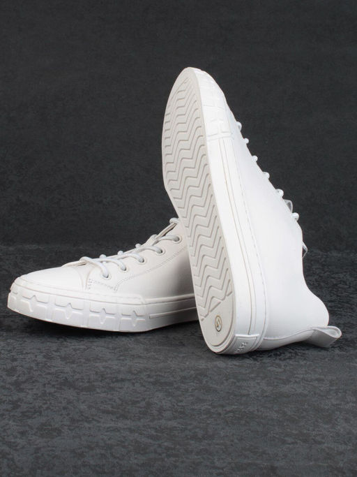 03-72699-2 WHITE Полуботинки спортивные мужские (натуральная кожа)