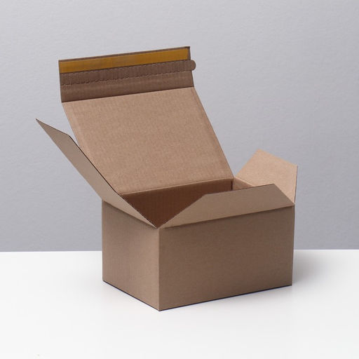 Цена за 10 шт. Почтовый короб UltraPack с клеевым клапаном 21,3 х 15,3 х 10,9 см - Simaland фото 2