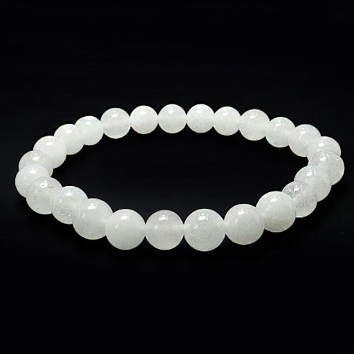 Браслет из камня Горный хрусталь 8мм дарует интуицию и сверхспособности