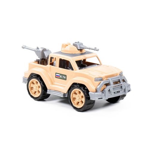 Автомобиль-пикап военный-сафари Легионер-мини с 2-мя пулемётами (в сеточке) - Полесье фото 5