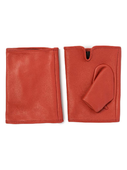 Перчатки женские ш/п 00320 spicy red - Eleganzza фото 2