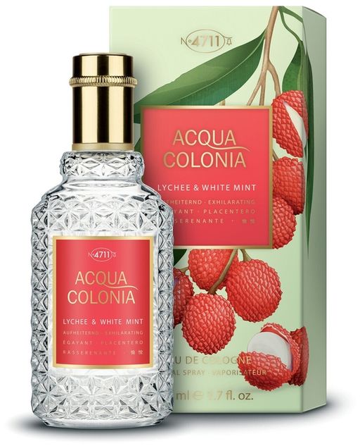 HOUSE OF 4711 AQUA COLONIA LYCHEE & WHITE MINT u EDC 50 ml M